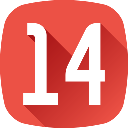 catorce icono gratis