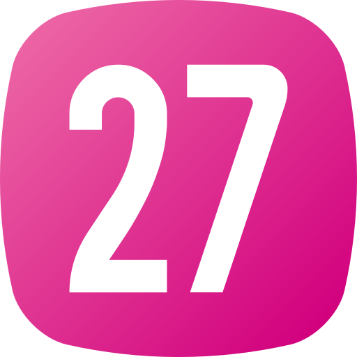Twenty seven free icon
