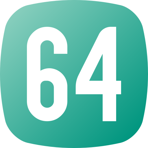 64 icono gratis