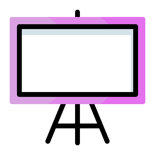 tableau blanc Icône gratuit