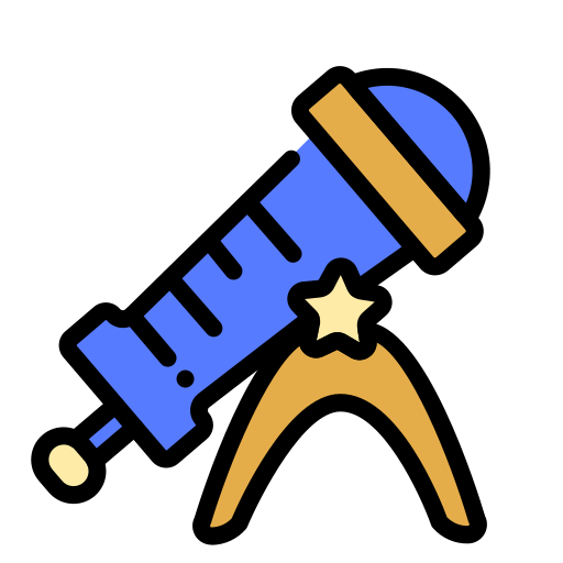 télescope Icône gratuit télescope Icône gratuit