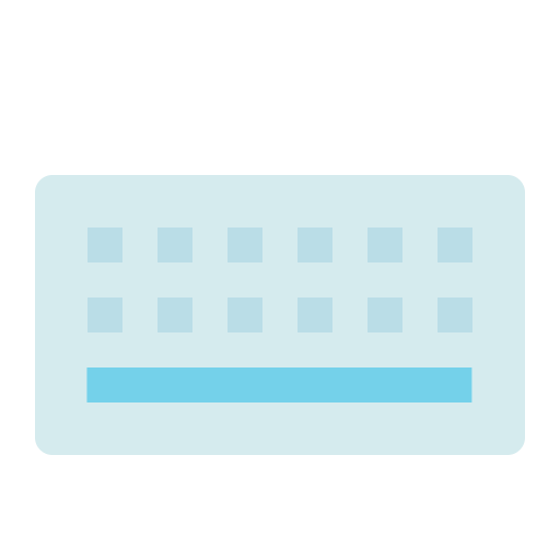 Keyboard free icon