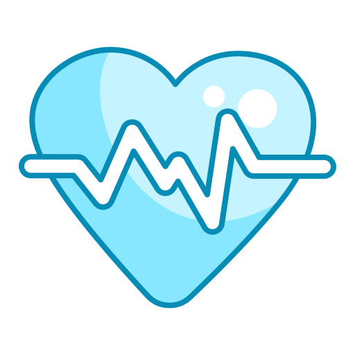 latido del corazón icono gratis