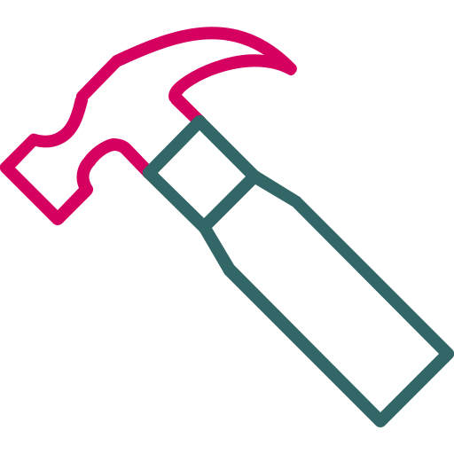 martillo icono gratis