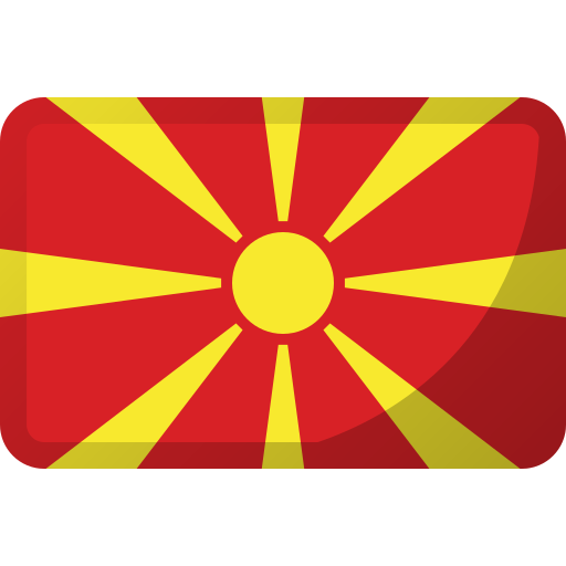 macedonia del norte icono gratis