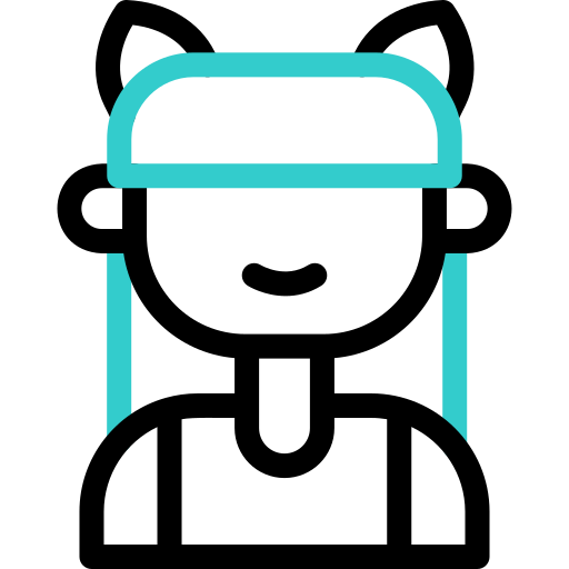 소녀 무료 아이콘