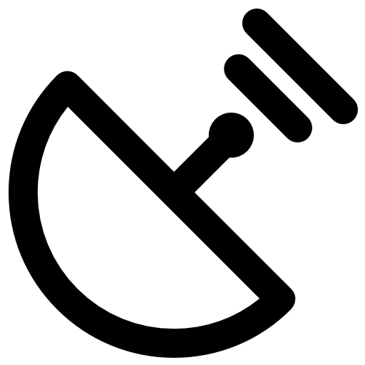 satellitenschüssel kostenlos Icon