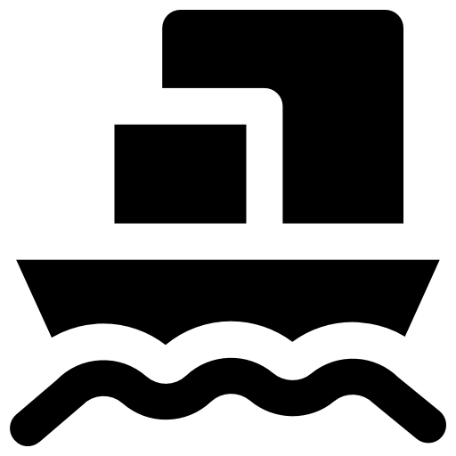 Ship Vector Market Fill icon