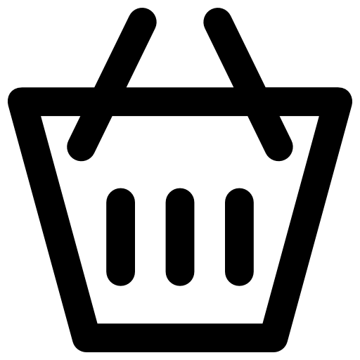 cesta de la compra icono gratis