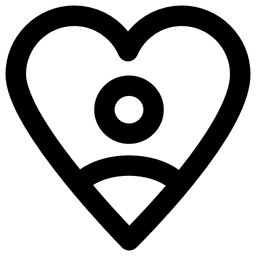 corazón icono gratis