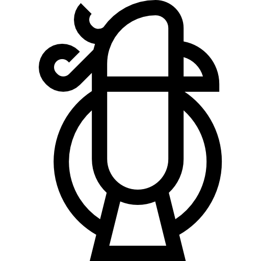 papuga Basic Straight Lineal ikona