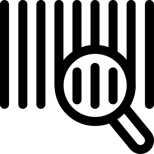 Barcode Basic Rounded Lineal Icon