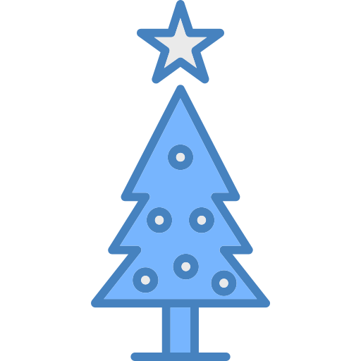 árbol de navidad icono gratis