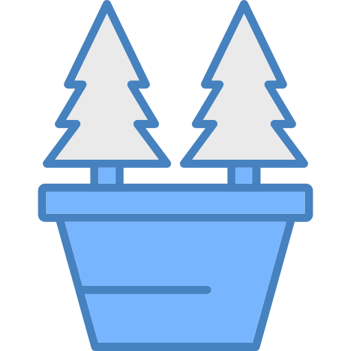 árbol de navidad icono gratis