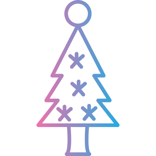 árbol de navidad icono gratis