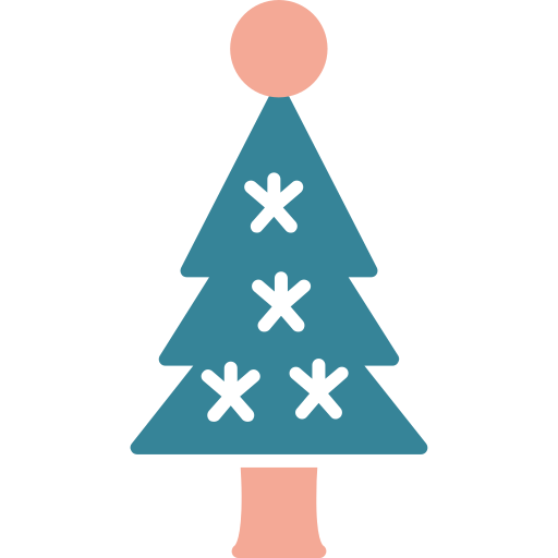 árbol de navidad icono gratis