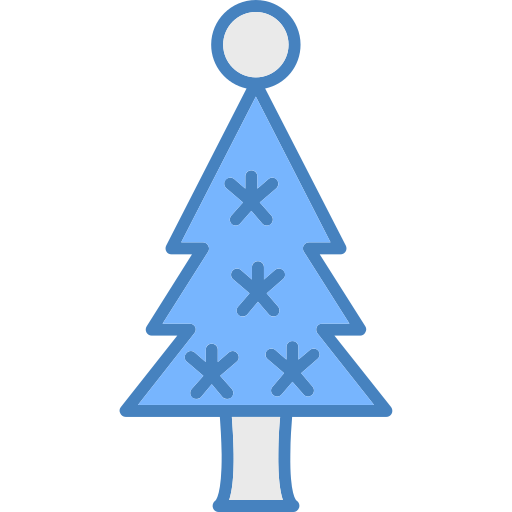 árbol de navidad icono gratis