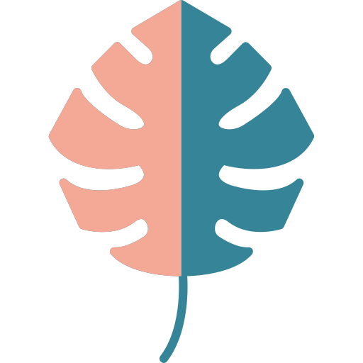 몬스테라 잎 무료 아이콘