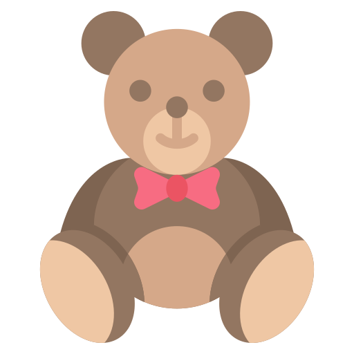 oso de peluche icono gratis