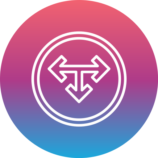 T junction free icon T junction free icon