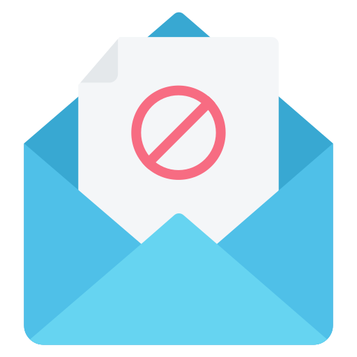 correo basura icono gratis