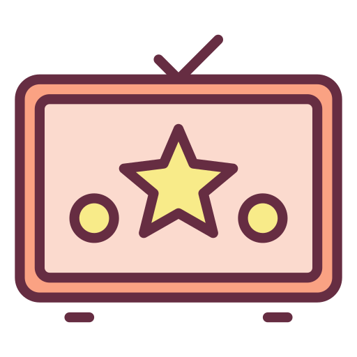 programa de televisión icono gratis