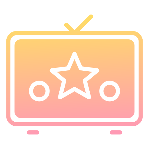 programa de televisión icono gratis