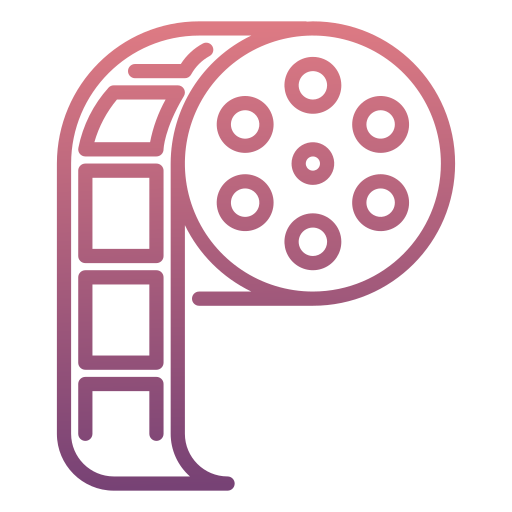 carrete de pelicula icono gratis