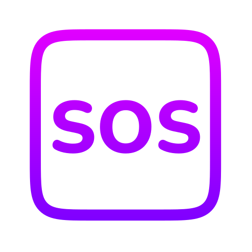 llamada de socorro icono gratis