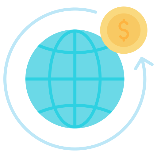 economia global icono gratis