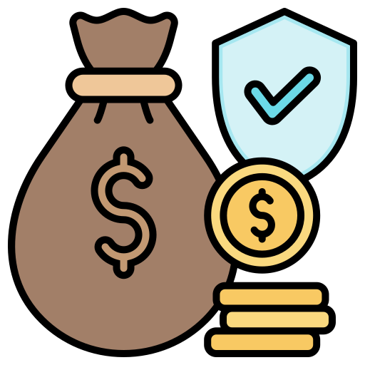 ahorros icono gratis