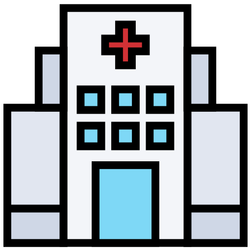 Больница бесплатно иконка Больница бесплатно иконка