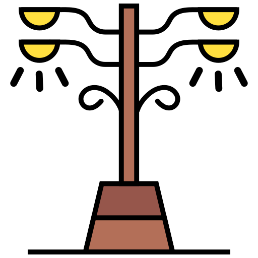 luz de la calle icono gratis