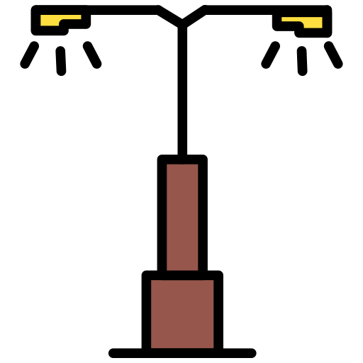 luz de la calle icono gratis