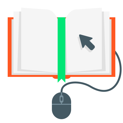 E library free icon E library free icon