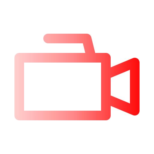 grabadora de vídeo icono gratis