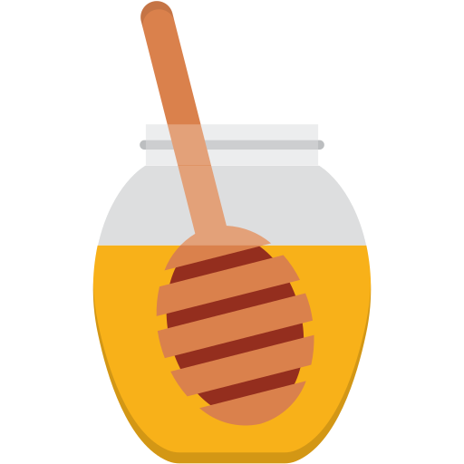 Honey jar - Free food and restaurant icons