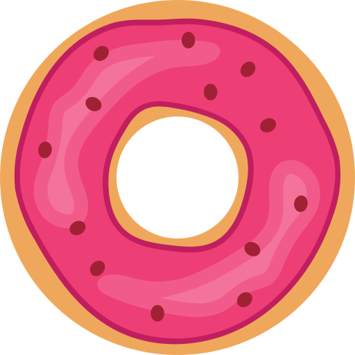 Пончик бесплатно иконка