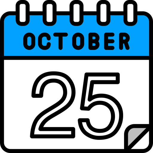 octubre icono gratis