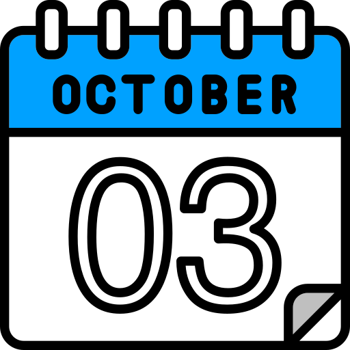 octubre icono gratis