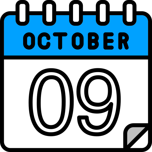 octubre icono gratis