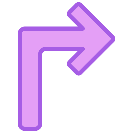 Turn right free icon Turn right free icon