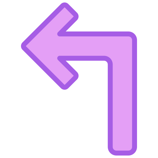 biegen sie links ab kostenlos Icon
