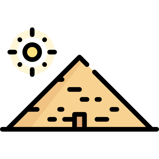 pyramide Icône gratuit pyramide Icône gratuit