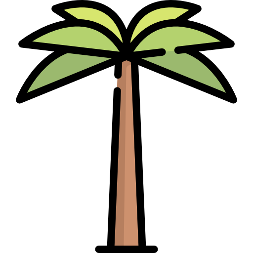 palmera icono gratis