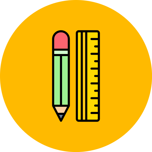 herramientas creativas icono gratis