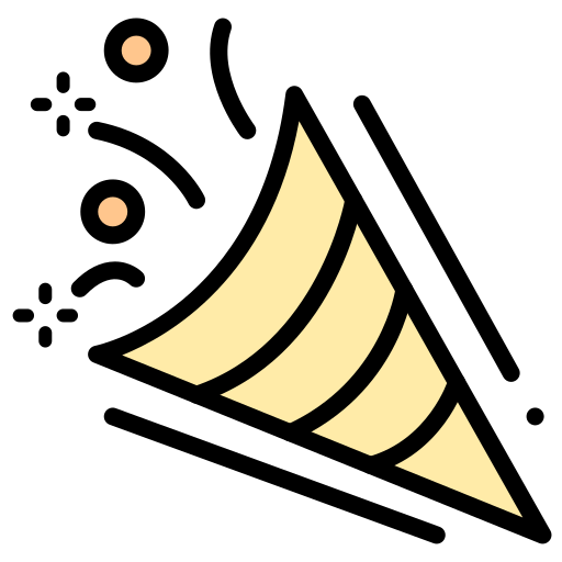 Confetti free icon