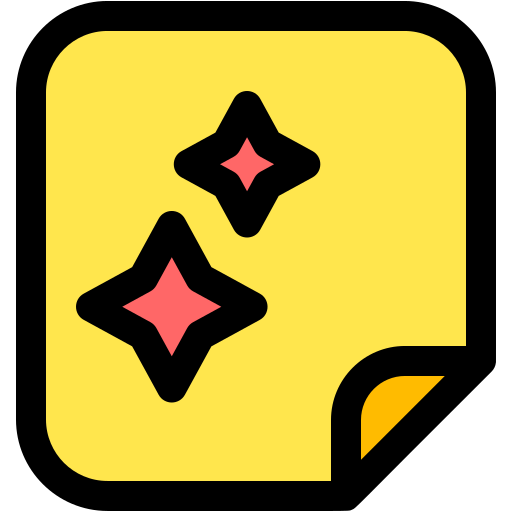 pegatina icono gratis