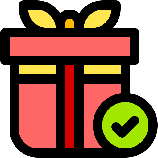 caja de regalo icono gratis