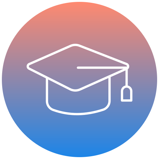 graduación icono gratis